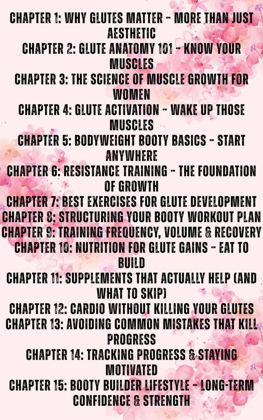 Booty Builder For Women
